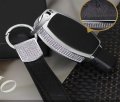 Yuwaton Compatible With Mercedes Benz Bling Accessories Car Key Cover Fob Case Chain Replacement For Women S Diamonds Crystal