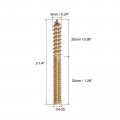 Uxcell 1 4-20x2-1 4 Hanger Bolts 16pcs Double Ended Screws Wood Dowel For Furniture