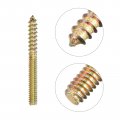 Uxcell 1 4-20x2-1 4 Hanger Bolts 16pcs Double Ended Screws Wood Dowel For Furniture