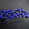G-plus Silicone Heater Hose Compatible With Nissan Skyline Gtr R33 R34 Rb26det Blue
