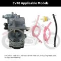 Cv 40mm Carburetor With Accelerator Pump For Harley-davidson 27421-99c 27490-04 27465-04