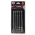 Iit 64460 6-inch Magnetic Nut Driver Set 5-pack 