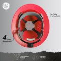 Ansi Z89 1 2014 Osha Approved Safety Hard Hat Full Brim Vented Red Helmet With 4 Point Ratchet Suspension Impact Resistant For
