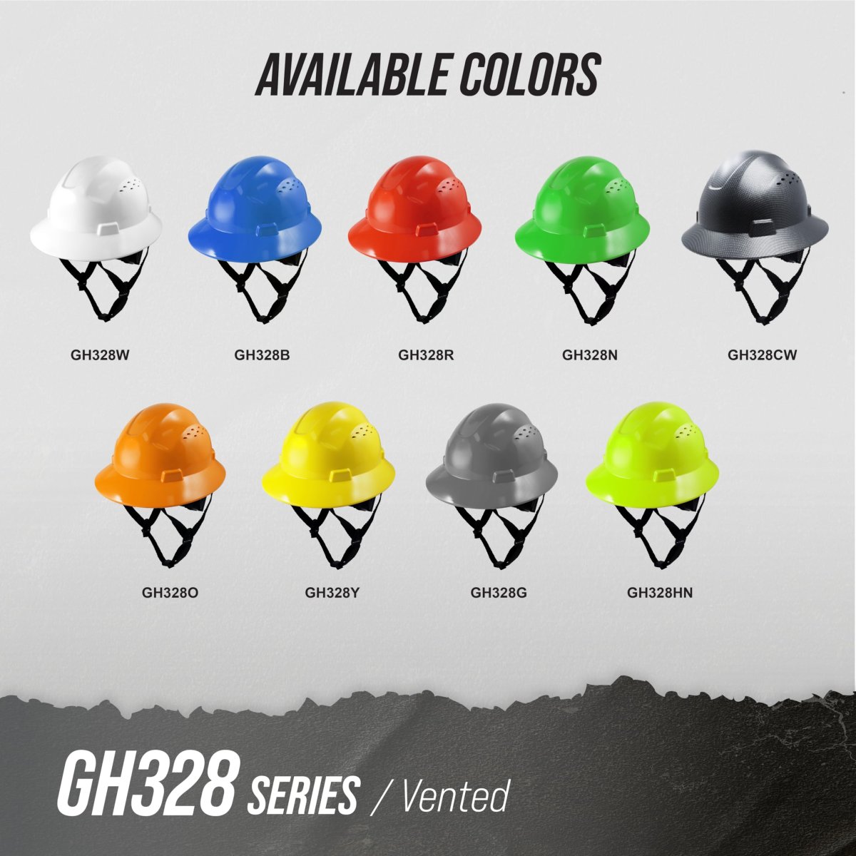 Ansi Z89 1 2014 Osha Approved Safety Hard Hat Full Brim Vented Red Helmet With 4 Point Ratchet Suspension Impact Resistant For