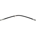 Brake Hydraulic Hose For Acura Tsx 2009 2010 2011 2012 2013 2014 Stamped Steel Bracket 19 25 In Axis 1 Length Black Flexible 