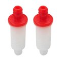 2 Pack 1 4 Fuel Lines Inline Filter For 2011-2013 Polaris Iq 550 