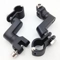 1 Crash Bar Mount Longhorn Footpeg Clamps For Suzuki Vl M800 M109r M90 S50 C90 Moto