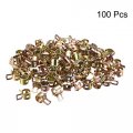Uxcell 13mm 17 32inch Spring Band Type Action Fuel Silicone Vacuum Hose Pipe Clamp Low Pressure Air Clip 100pcs
