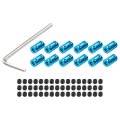 6 35mm To 35mm Shaft Coupler Rigid Coupling Connector L25mm X D14mm Aluminum Alloy For 3d Printers Diy Encoder With 48 Screws 