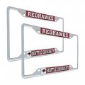 Seattle University Redhawks License Plate Frame Mascot 2 Pack Officially Licensed Metal Car Tag Holder For Us Canadian Plates 6 