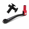 Pro Bat Motorcycle Hand Gear Lever Shifterle Universal 7 8 Dirt Bike Hand Grips Handlebar For 110cc 125cc 135cc 150cc 200cc 