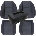 Cloth Front Seat Covers And Center Console Armrest For Chevy Silverado Gmc Sierra Tahoe Suburban Avalanche Yukon 1500 2500hd 