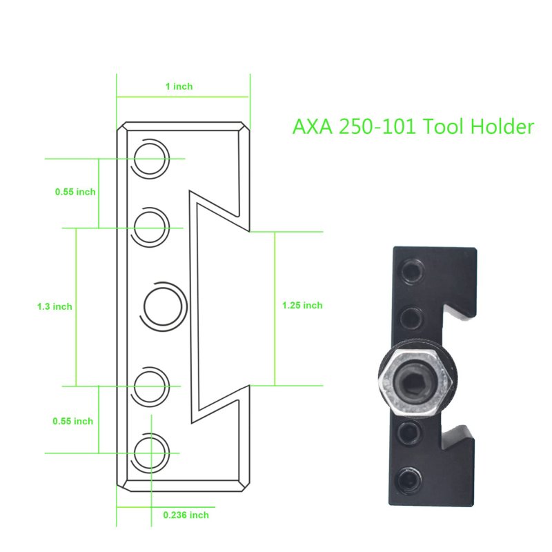 Marddpair Turning Tool Holder Axa 250-101 Quick Change Post And Facing