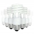 Satco 06279-23t2 27 S6279 Twist Medium Screw Base Compact Fluorescent Light Bulb 