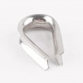 Yudesun 1-10 Pcs Hardware Tools Stainless Steel Wire Rope Thimbles Rust-free Eyelet Clips Winch Cable Lug Heart Thimble Rigging