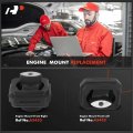 A-premium 2pcs Front Left And Right Engine Mount Bushing Kit Compatible With Dodge Ram 1500 2006-2007 5 7l Replace 55366665ab