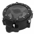 Hongk- Engine Stator Cover See Through Compatible With Kawasaki Zx14r Zzr1400 2006-2013 Black Left Side B01c0swzfm