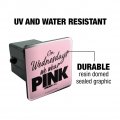 Mean Girls Pink Tow Trailer Hitch Cover Plug Insert 2