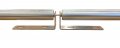 2-pack 22a Roller With Bracket Set Galvanized Steel 1 5a Diameter