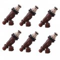 6pcs Fits For Toyota Tacoma Tundra 4runner V6 3 4l Fuel Injector 23250-62040 2325062040