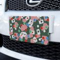 Graphics More Poker Chips And Ace Cards Pattern Novelty Metal Vanity Tag License Plate 