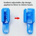 2pcs Brew Clip Pipe Syphon Tube Hose Flow Control Wine Beer Making Clamp Holder For Home Tools