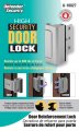 Defender Security Satin Nickel U 10827 Door Reinforcement Lock Add Extra High To Your Home And Prevent Unauthorized Entry A 3a