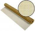 Brite Bronze Copper Wire Mesh Screen Roll A 36 In X 5 Ft 90 Insect For Window Door Or Patio Screening And Replacement 