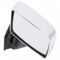 Kuafu Power Mirror Compatible With 2006-2010 Hummer H3 2009-2010 H3t Replacement For 20836086 Outside Assembly Silvery Black