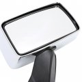 Kuafu Power Mirror Compatible With 2006-2010 Hummer H3 2009-2010 H3t Replacement For 20836086 Outside Assembly Silvery Black