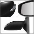 Ni1320268 Factory Style Driver Left Side Mirror Manual Folding Power Adjust Turn Signal Compatible With Sentra 16-19 Paint To