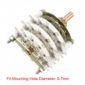 Uxcell 3p9t Pole 9 Throw 3 Deck Band Channel Rotary Switch Selector