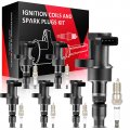6 Ignition Coils And Iridium Spark Plugs For Jaguar S Type X 3 0l 2 5l 2003 2004 2005 2006 2007 2008 Uf435 5c1399 C1402 