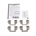 D1469 Brake Pads W Hardware Rear Disc Pad Set