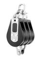 Nautos 92235-classic Line 57 Mm -triple Fixed With Becket- Sheave-long Lasting Characteristics Sailboat Block 