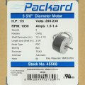 Packard 45508 Hvac Air Conditioner Condenser Motor