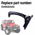 Hood Safety Catch Latch Fits For 2007-2017 Wrangler Jk 3 6l 8l Replace 55395654aa