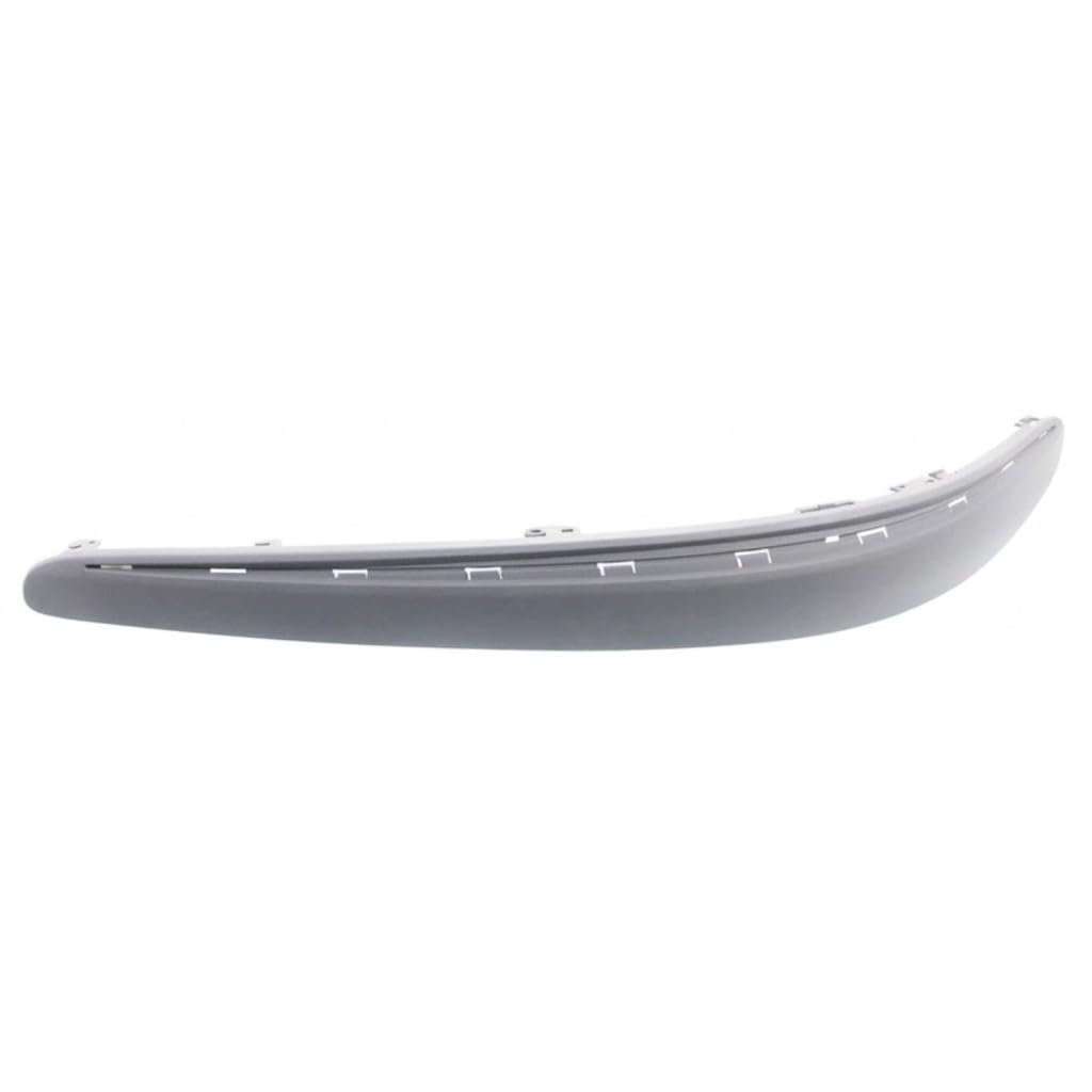 Front Bumper Trims Pair For Mercedes Benz E55 Amg 2003 2006 Plastic Primed Impact Strip Driver And Passenger Side Replacement