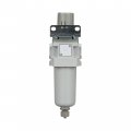Pneumaticplus Saw400-n04bg-mep Compressed Air Filter Regulator Piggyback Combo 1 2 Npt Metal Bowl Manual Drain Bracket Gauge 