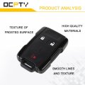 Ocpty Remotes Key Fob For Chevy Colorado Silverado Gmc Sierra Canyon 2015-2021 M3n32337100 1 Pcs