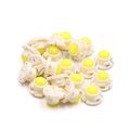 Uxcell 20pcs T4 7 White Led Instrument Panel Gauge Lamp Light Bulb For Car Interior