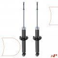 A-premium Rear Pair 2 Shock Absorber Compatible With Dodge Colt 1993-1994 Eagle Summit 1993-1996 Mitsubishi Mirage 1993-2002