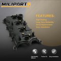 Miliparts Engine Valve Cover W Gasket Bolts Oil Filter Cap For 2007-2013 Nissan Altima Sentra Se-r 2 5l Replaces Parts