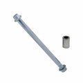Tdpro 12mm 195mm Front Rim Wheel Axle With Bushing 29mm For Dirt Pit Bike 50cc 70cc 110cc 125cc