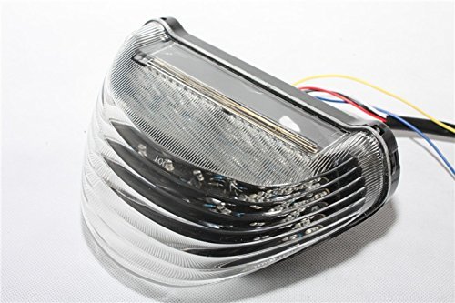 Tail Brake Light Turn Signals For 00-2005 Kawasaki Ninja Zx-12r Zx1200 Clear B00ywbvvqa