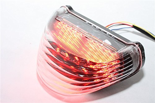 Tail Brake Light Turn Signals For 00-2005 Kawasaki Ninja Zx-12r Zx1200 Clear B00ywbvvqa