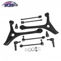 Tom 10pcs Front Lower Control Arm Tie Rod Sway Bars For 1998-2007d Taurus For Mercury Sable K80411 K80412