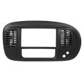 Center Dash Panel Bezel For Ford F150 Expedition 1997 1998 1999 2000 2001 2002 2003 Black 