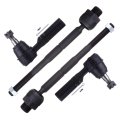 4pc Front Inner And Outer Tie Rod End Es800321 Ev800398 For Dodge Durango 2004 2009 Chrysler Aspen 2007 