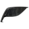 Fog Light Cover For Toyota Camry 2018 2019 2020 2021 2022 Xse Model Front Passenger Side Painted Dark Gray Plastic Replacement 